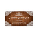 Search for tiara return address labels Birthday