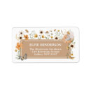 Search for fairy return address labels Wildflower