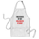 Search for fireman aprons Bbq