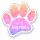 Search for blue paw stickers Pawprint
