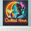 Search for cocktail hour signs Mid century