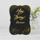 Search for special party invitations Gold