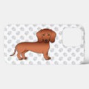 Search for cartoon dachshund iphone cases Doxie
