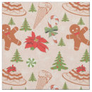 Search for gingerbread man fabric Xmas