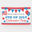 Search for independence day banners Stars and stripes