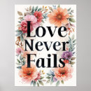 Search for never art Love never fails