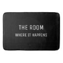 Search for novelty bath mats Black and white