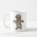 Search for cartoon mummy mugs Halloween