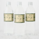 Search for new years water bottle labels Gold