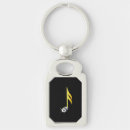 Search for gold music note key rings Golden