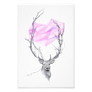 Search for geometric deer art Stag