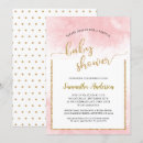Search for virtual baby girl shower invitations Watercolor