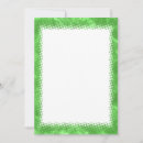 Search for green blank invitations Watercolor