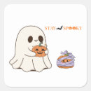 Search for kawaii pumpkin stickers Ghost