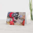 Search for schnauzer christmas cards Santa