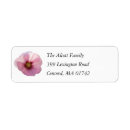 Search for pink flowers return address labels Floral photography