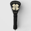 Search for st patrick golf head covers Four leaf clover