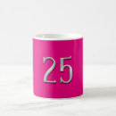 Search for 25th birthday mugs Anniversary