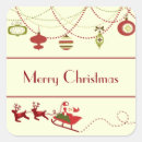 Search for old fashion stickers Santa