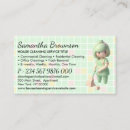 Search for cleaning lady business cards Janitorial