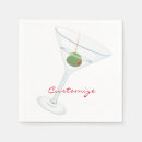 Search for gin napkins Martini