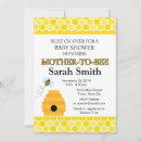 Search for bumble bees invitations Mother to be