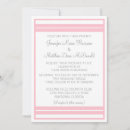 Search for pink border wedding invitations Traditional