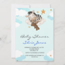 Search for zebra baby boy shower invitations Whimsical