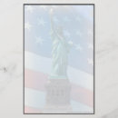 Search for patriotic stationery paper Usa