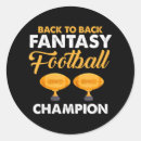 Search for funny football stickers Quote