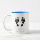 Search for footprints mugs Baby feet