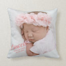 Search for baby keepsake cushions Pink
