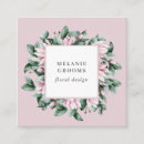 Search for magnolia flower business cards Social media