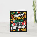 Search for mexican fiesta birthday cards Mayo