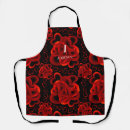 Search for heart face aprons Black