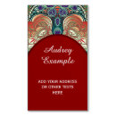 Search for mehndi business cards Paisley