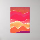 Search for yellow abstract painting canvas prints Sunset
