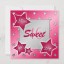 Search for red sweet 16 invitations Silver