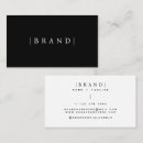 Search for contact business cards Minimalist