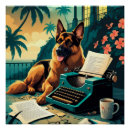 Search for vintage german posters Dog