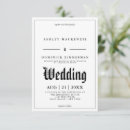 Search for engraved invitations Black and white