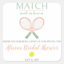 Search for tennis match stickers Bridal shower