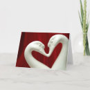 Search for swan valentines day cards Red
