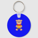 Search for blue bear key rings Teddy