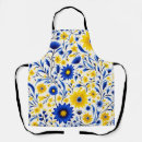 Search for cornflower blue aprons Floral