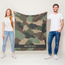 Search for military camo blankets Camouflage
