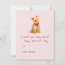 Search for dog valentines day cards Watercolor