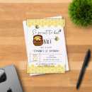 Search for bumblebee birthday invitations Honeycomb