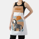 Search for african animal aprons Zebra