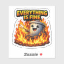 Search for dumpster stickers Everything is fine